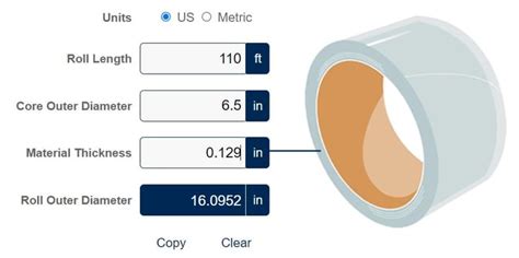 sheet metal rolling calculator|roll square foot size calculator.